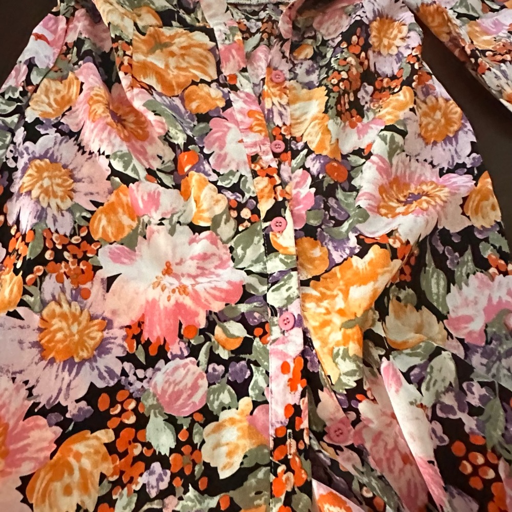 MISGUIDED FLORAL TEA-PARTY DRESS - Picture 5 of 6
